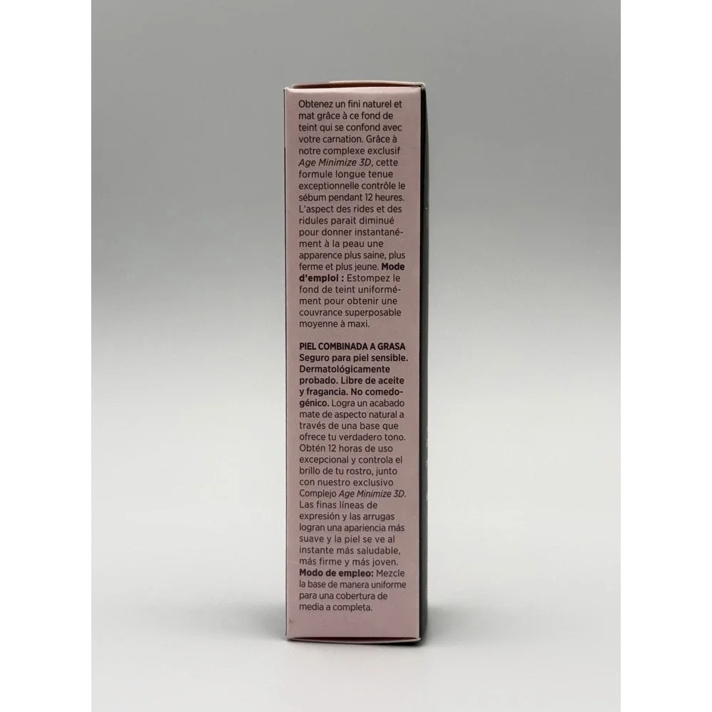 Mary Kay TimeWise Matte 3D Foundation Ivory C 100 Combo to Oily Skin 1oz NIB